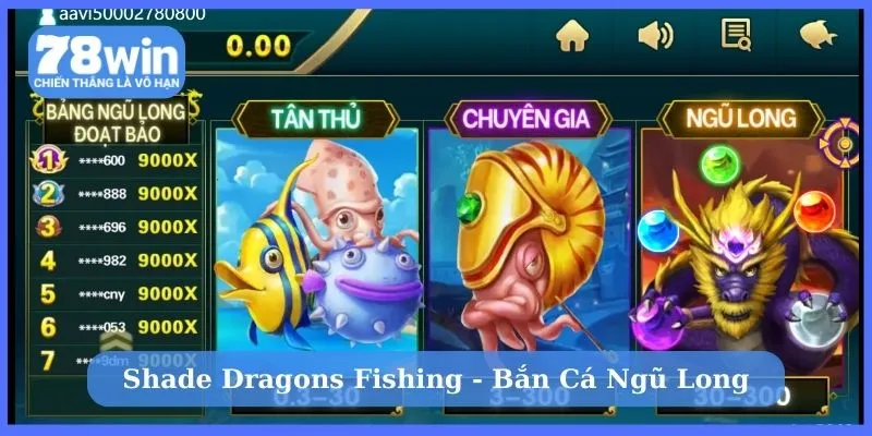 Tải game bắn cá 78Win Shade Dragons Fishing