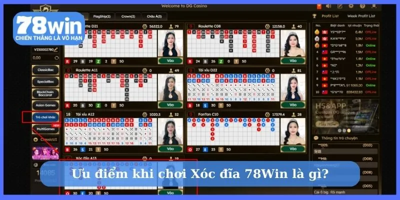 Vì sao nên chơi Xóc đĩa 78Win?